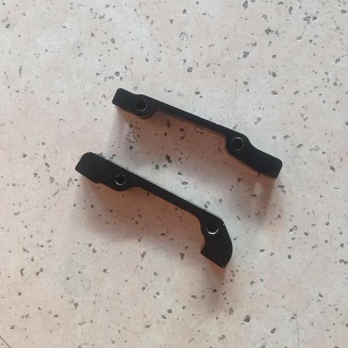 adaptor bracket caliper kaliper rem discbrake disc brake cakram sepeda F 160/R 140  F 180/R 160 mm