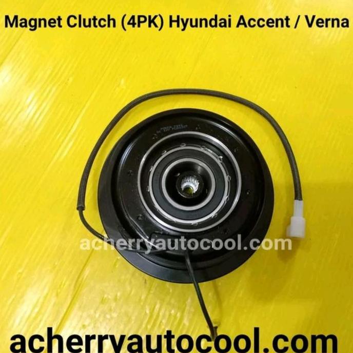Magnet clutch AC mobil Hyundai Accent Verna pokka