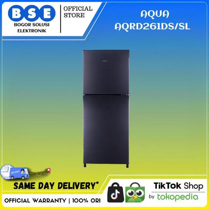 Grosir Kulkas Aqua 2 Pintu Aqr D261 Kulkas Aqua Sanyo Aqrd261 Aqua Kulkas