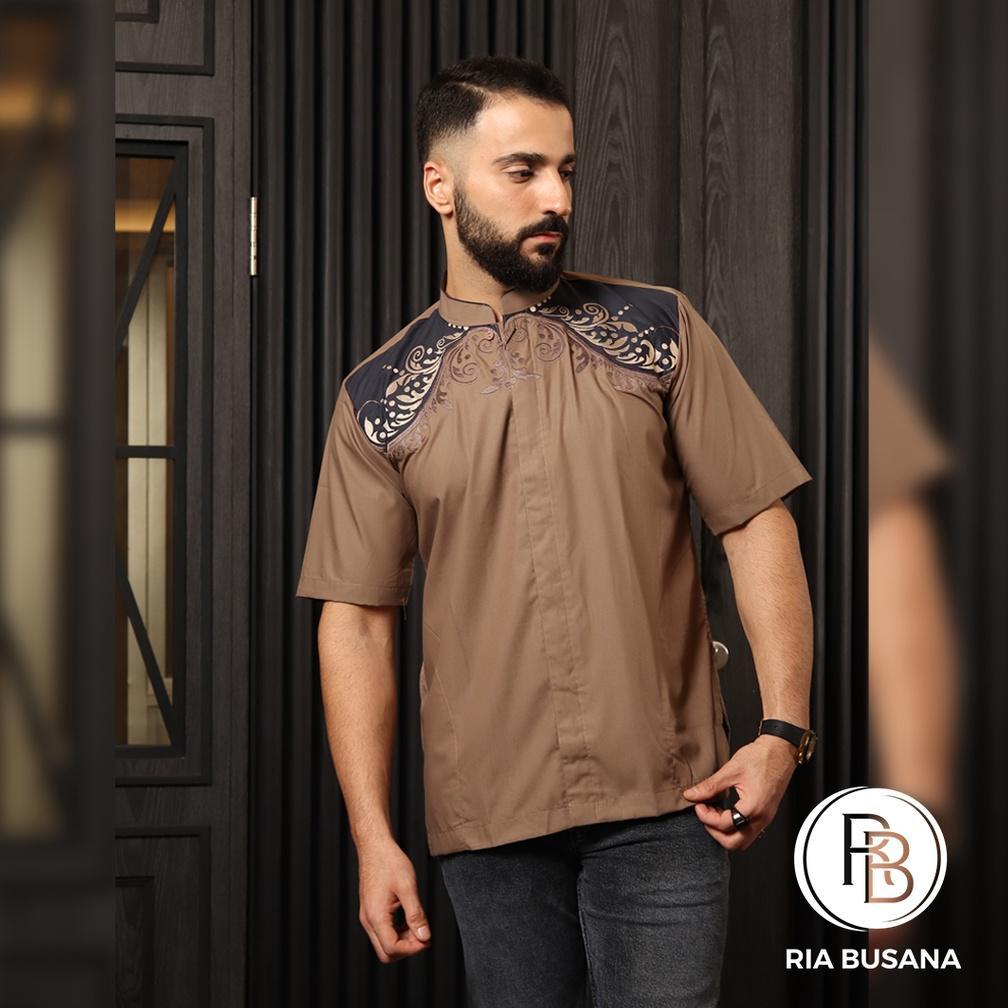 Ria Busana - Bastoh- Koko Dewasa  Pria Lengan Pendek Art. Traditi