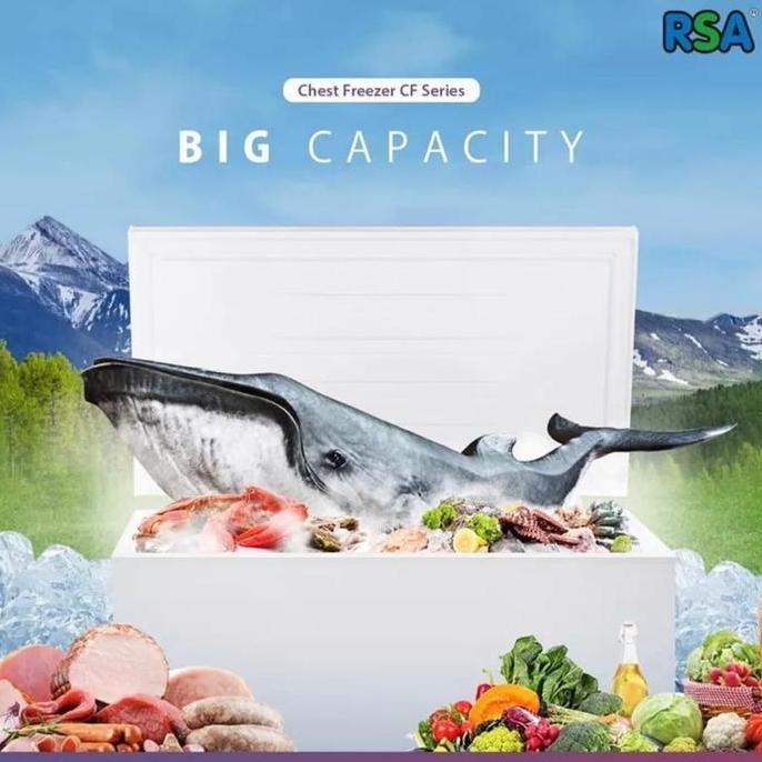 Sale Chest Freezer 144 Liter Rsa Cf160 Cooler Box 144 L Cf-160 Rsa Cf 160 Freezer