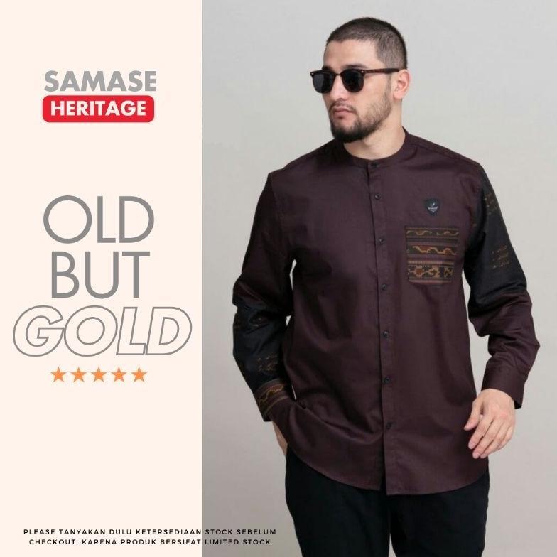 SAMASE kemeja koko batik heritage R017 limited edition