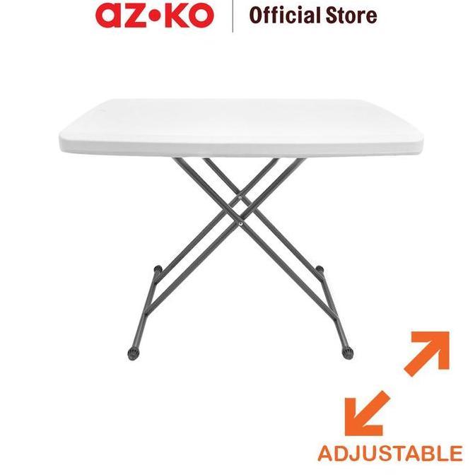 KRISBOW MEJA LIPAT ADJUSTABLE - PUTIH