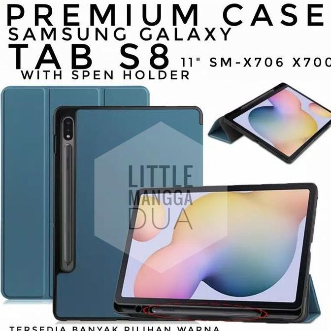 Case Samsung Galaxy Tab S8 11" SM-X706 X700 Premium Cover Casing
