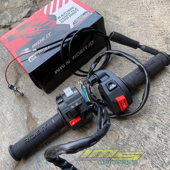 PAKET SET GAS SPONTAN APRILIA SET HOLDER KIRI VIXION OLD GAS SPONTAN APRILIA RIDE IT SET HOLDER VIXI