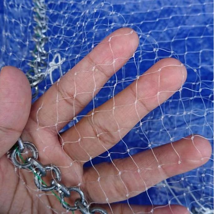 Jala ikan, jala lempar 2,5 meter bahan senar siap pakai, jala udang,  jala sungai, jala laut [terbai