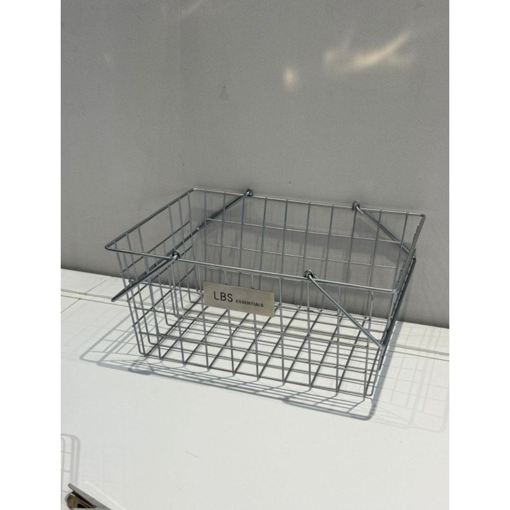 KERANJANG BESI BESAR DENGAN PEGANGAN