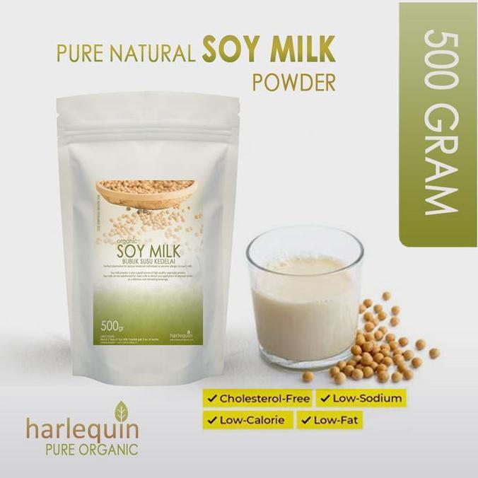 Soymilk Powder 500 Gram Bubuk Susu Kedelai Tanpa Gula