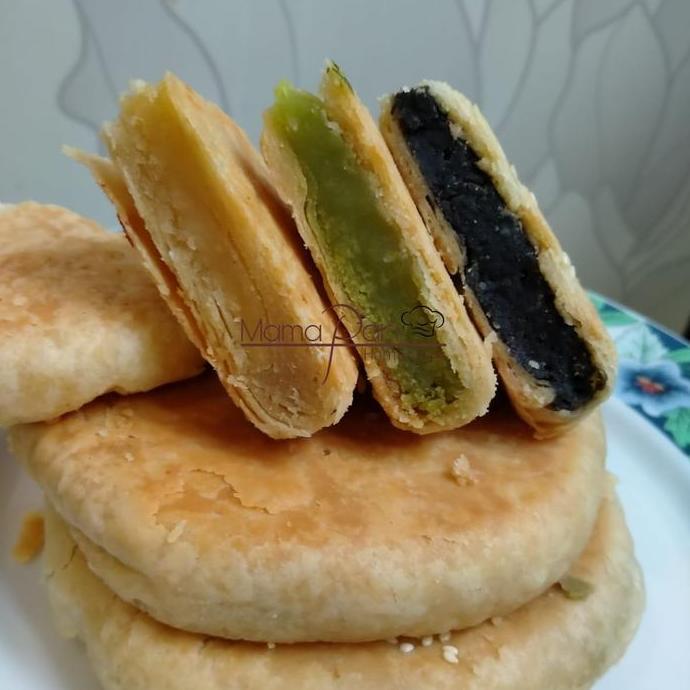 Pok khok Piang Pandan/Mooncake/Tausa Pandan