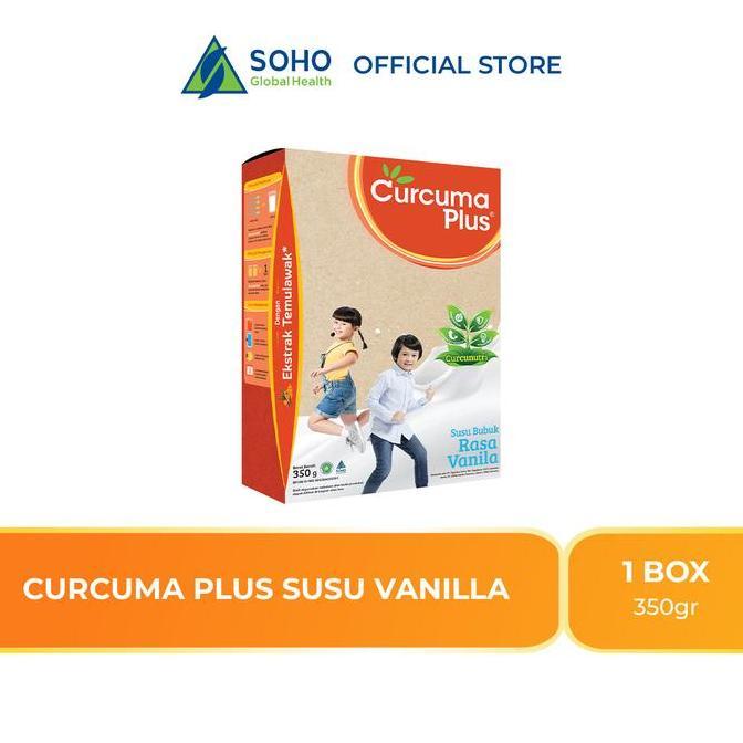 Curcuma Plus Susu Bubuk Anak - Vanilla 350Gr