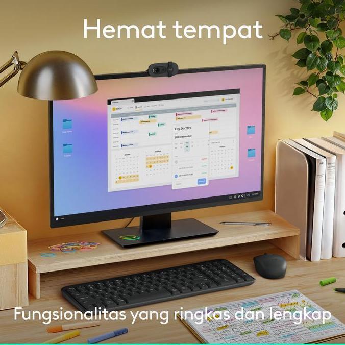 8Garasbek - Logitech K251 Bluetooth Keyboard Numeric Key, Ringkas, Spill Resistant