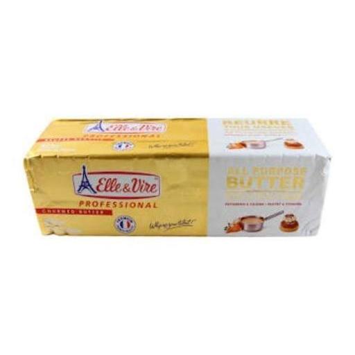 Elle Vire Butter 2.5Kg Unsalted All Purpose Mentega Tawar  Elle&Vire