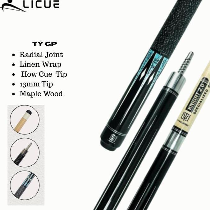 BEBAS ONGKIR - STICK BILLIARD FURY // BILLIARD CUE // FURY TY-GP-1