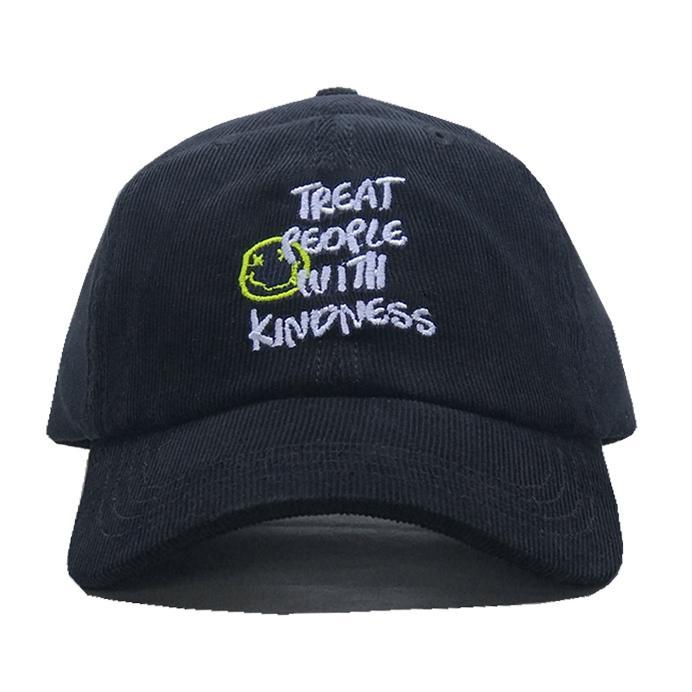 Paranoid Polocaps Corduroy Topi Baseball Cap Pria