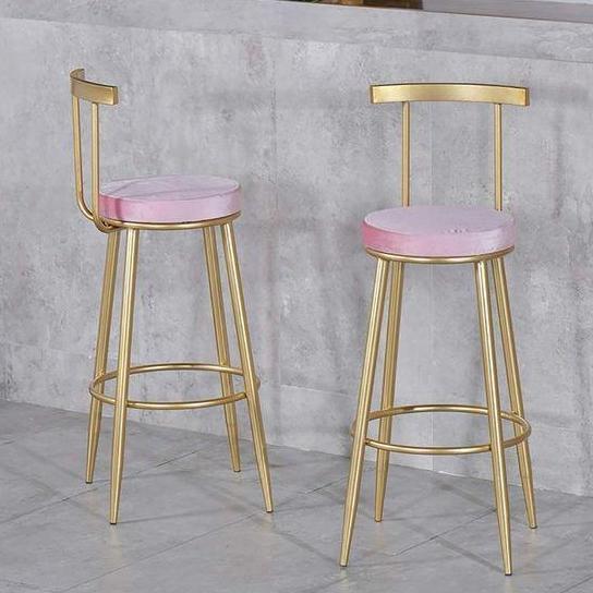 Terlaris Kursi Bar Terbaru, Kursi Bar Besi Gold, Kursi Bar Terbaik