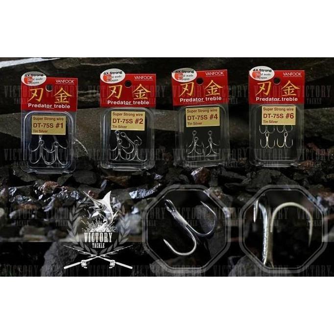 Vanfook Treble Hook 4x Strong