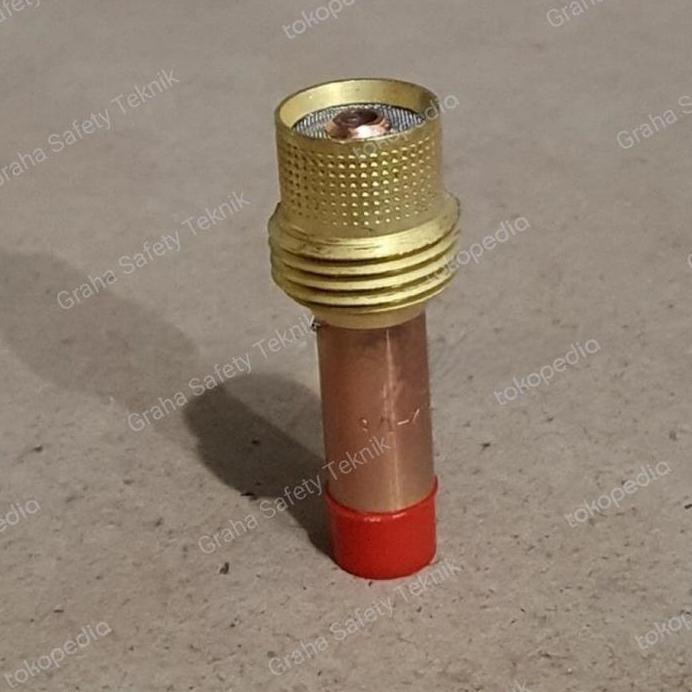 gas lens collet colet body tig torch/stang las argon wp17, wp26, wp18