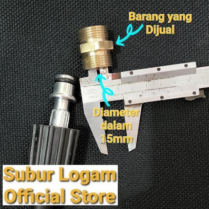 Nepel Drat M22 x M22 Sambungan Selang Orion Superjet 100 SPV 100SPV Superjet100SPV