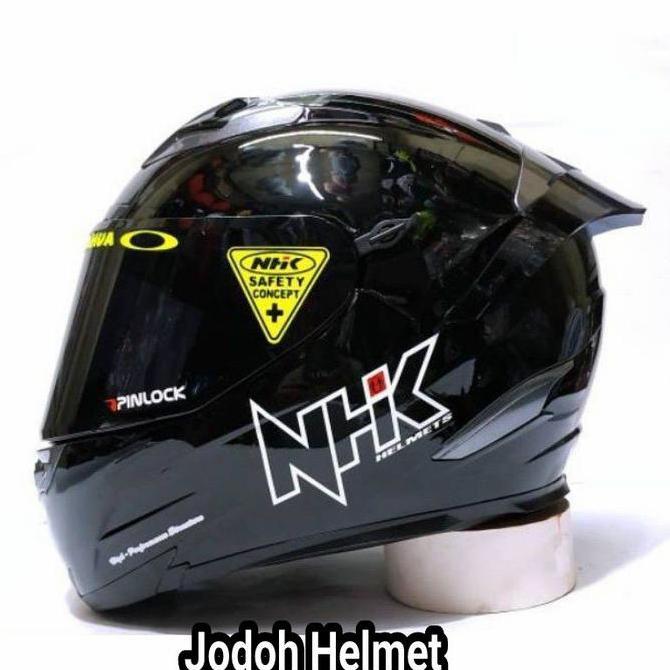 NHK HELM RX9 SOLID WHITE PAKET GANTENG