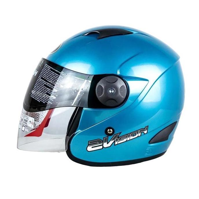 HELM KYT 2 VISION SOLID - ICE BLUE