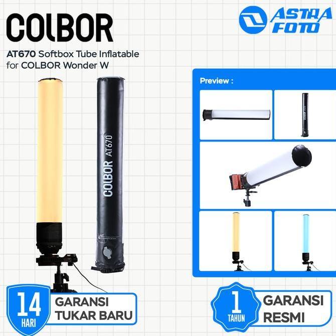 Colbor AT670 Softbox Tube Inflatable for COLBOR Wonder W Series Lights