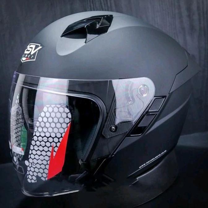 Helm RSV SV300 Solid Double Visor SNI DOT - Motorcycle Helmet