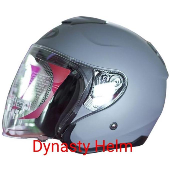 KYT KYOTO SOLID MATT GORILLA GREY