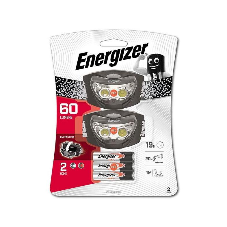 Terjangkau Headlamp Energizer 3 Led 60 Lumens