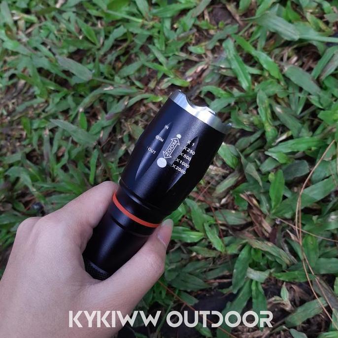 Spesial Senter Led Torch Cree Xm-L T6 8000 Lumen