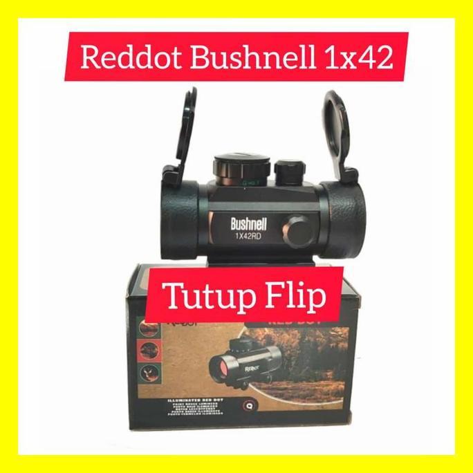 Miliki Reddot Bushnell Tutup Flip - Red Dot Bushnell Flip