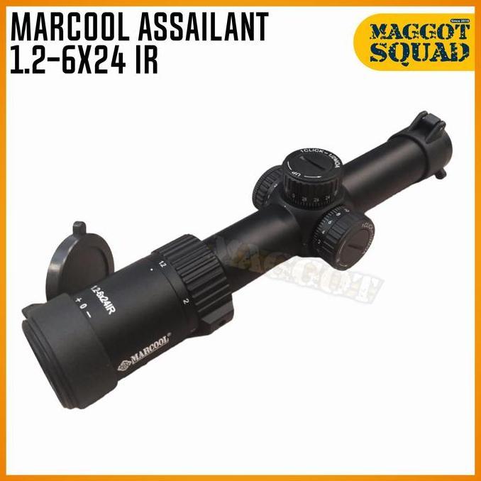 Terjangkau Teleskop Buntung Marcool Assailant 1.2-6X24 E