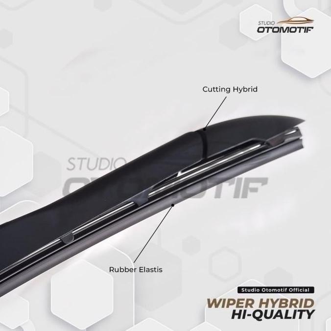 Murah WIPER ACCORD MAESTRO 1990-1993 HYBRID OFFICIAL STUDIO OTOMOTIF 2 PCS Non COD