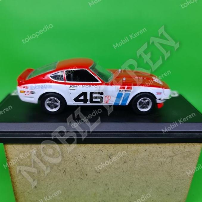 Diecast Del Prado collection Racing Car 1970 BRE Datsun 240Z 1:43 red white