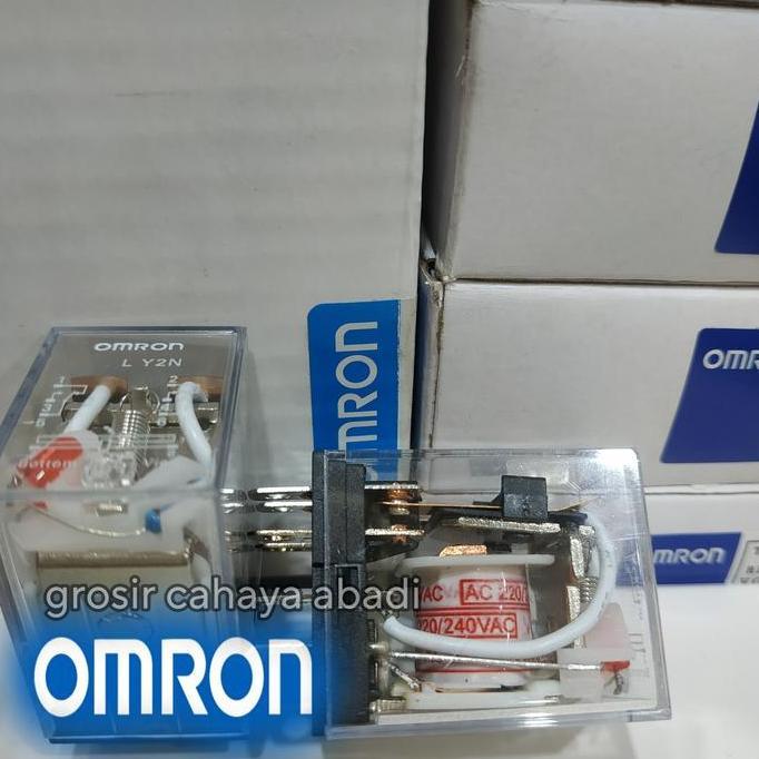 relay omron type ly2/ly2n 220vac 10a 8kaki/relay 220vac/relay ly2n FORSALE