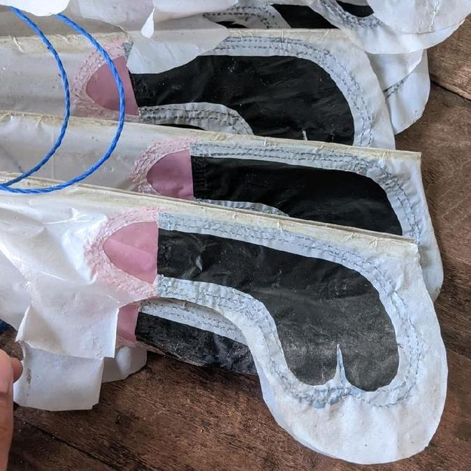 New- layangan naga dm 20 ful fiber, plastik