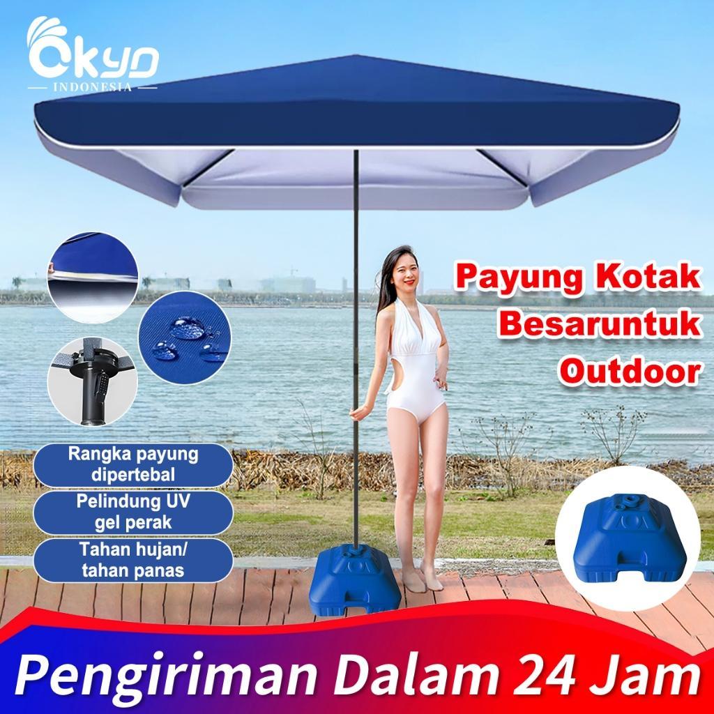 Payung Kotak 200X200Cm Meter  Payung Pelangi Payung Pameran  Petak Anti Uv/Payung Tenda 200 Cm Juala