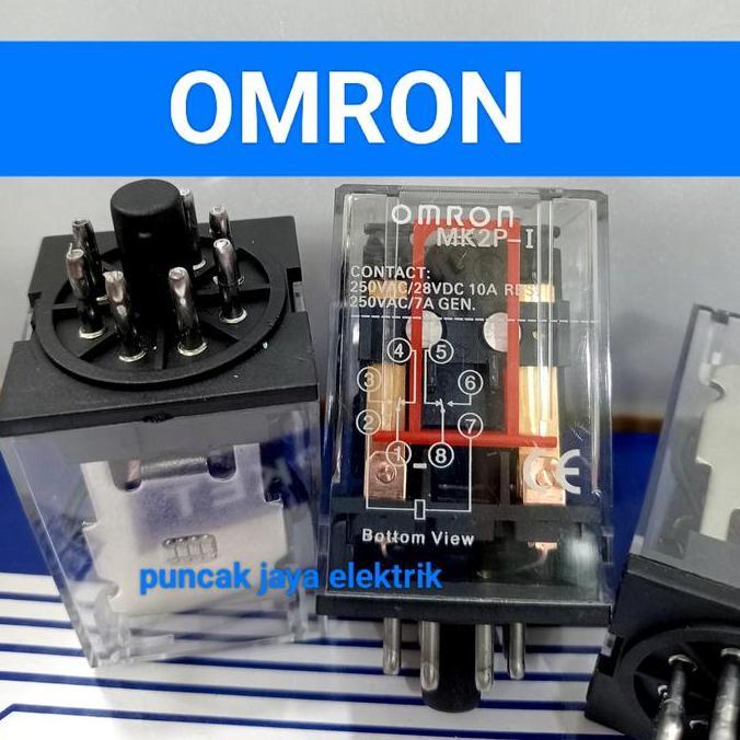 relay Omron mk2p 8kaki 10a 220vac/relay Omron/relay mk2p HIGH QUALITY
