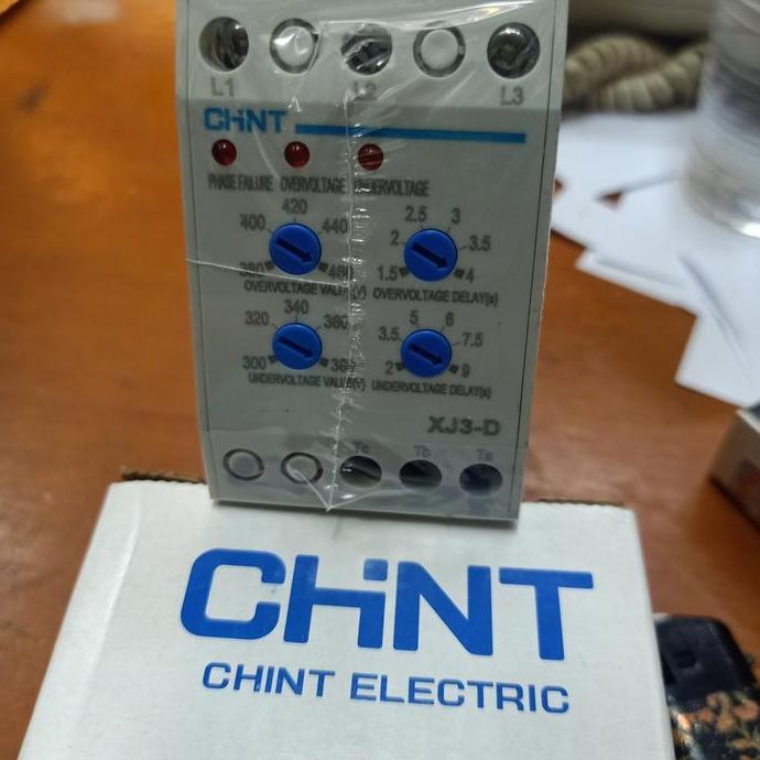 Phase Failure Relay/Phase Saquence Protective Relay XJ3-D AC280v Chint BARU