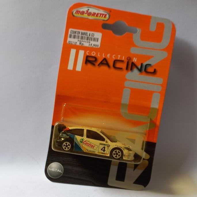 majorette ford focus wrc no.4 castrol diecast tampo langka (s)