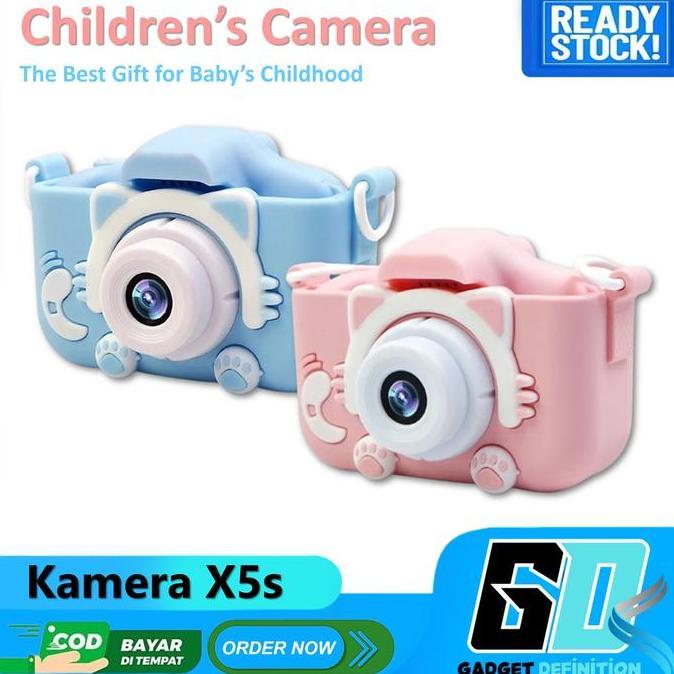 Kamera Anak Kamera Digital Selfie 2 Lensa Dual Kamera Kamera Selfie