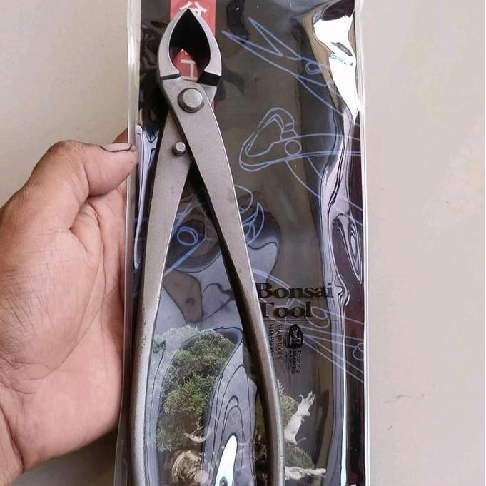 Catut Bonsai Miring 21 Cm Alat Bonsai Berkualitas