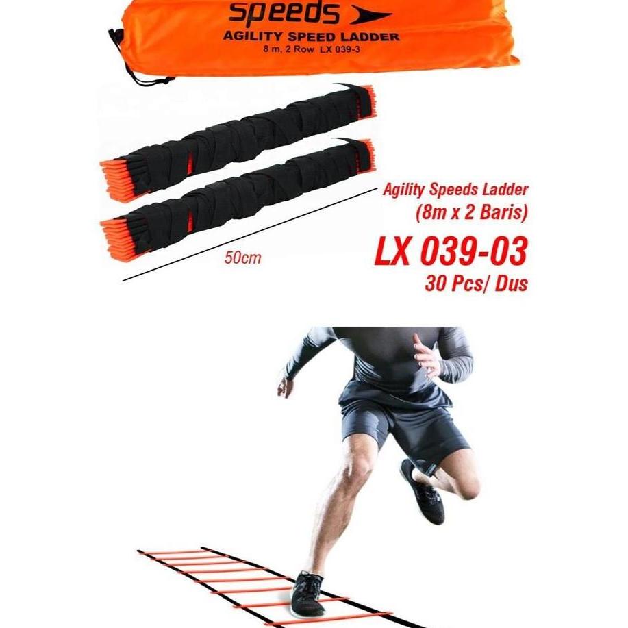 Speed Agility Ladder/Tangga Agility Ladder Untuk Latihan 8 Meter Ori