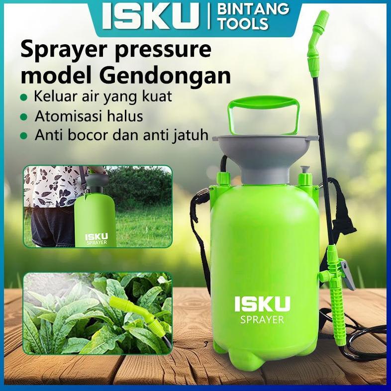 DESYAVANA - ISKU SPRAYER TANAMAN 5L PRESSURE SPRAYER MULTIFUNGSI
