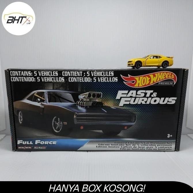 Hot Wheels Box Fast & Furious Premium Series Full Force 2020 Hotwheels
