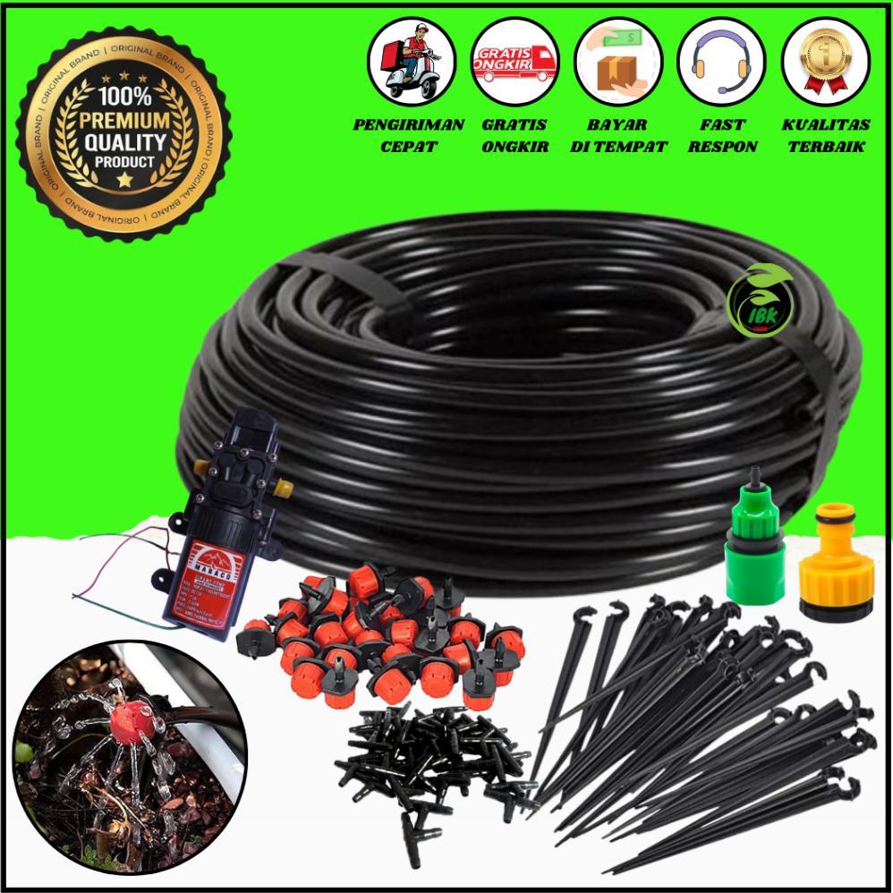 DESYAVANA - SET IRIGASI TAMAN MISTING OTOMATIS - POMPA + SELANG TANAMAN