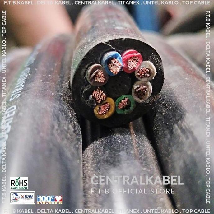 Kontrol Kabel NYYHY 8x2.5 NYYHY 8x2,5 Meteran Bukan JEMBO