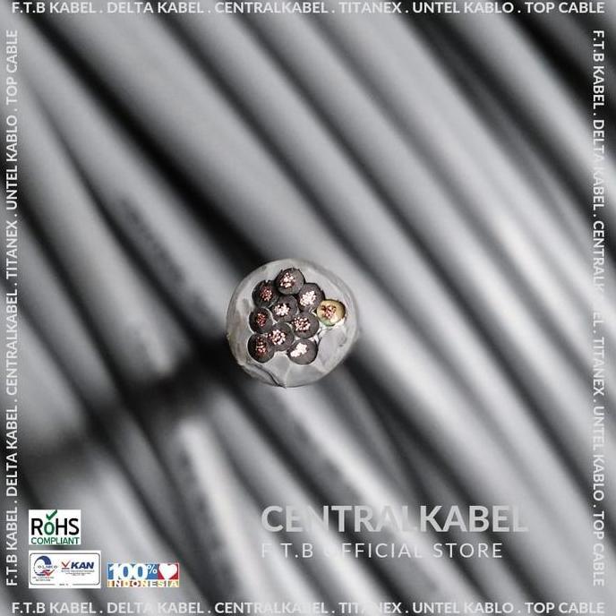 YSLY-JZ 10x0.75 Sqmm 500V ( Kabel Kontrol Abu YSLY-JZ 10x0.75mm YSLY 10x0,75 10x0,75mm Grosir )