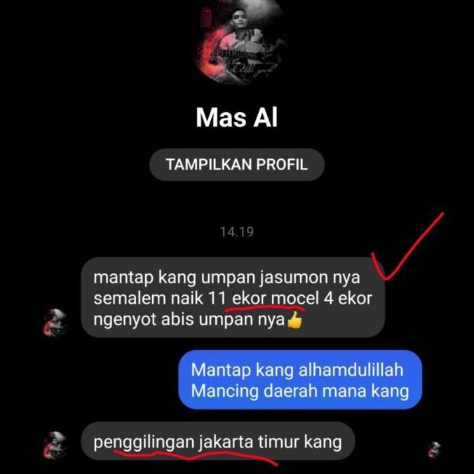 umpan ikan mas jasumon samba fishing