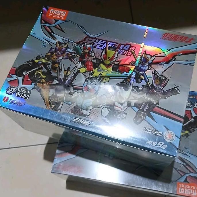 Blokees Kamen Rider Starlight 04 Zero One Arc One Kuuga Titan Kuuga Dragon Riderman