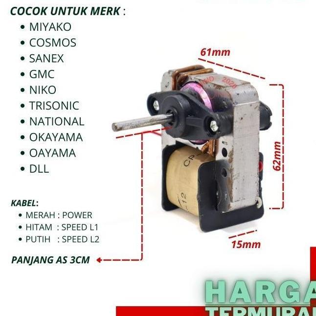 :<:<:<:<] Dinamo motor kipas angin kecil karakter meja